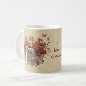 Ik houd van Alpacas Mok (Voorkant links)