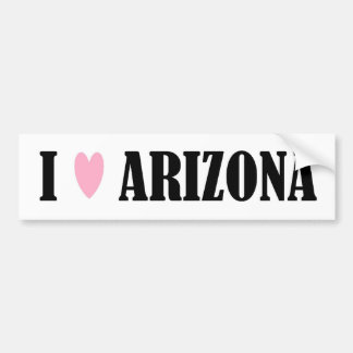 IK HOUD VAN ARIZONA-BUMPERSTICKER BUMPERSTICKER