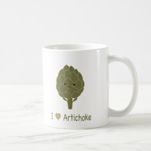 Ik houd van artisjok koffiemok