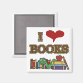 Ik houd van Boeken Magneet (Voorkant / Achterkant)