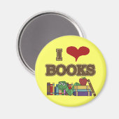 Ik houd van Boeken Magneet (Voorkant / Achterkant)