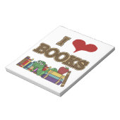 Ik houd van Boeken Notitieblok (Linkerzijde)