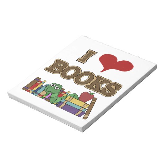 Ik houd van Boeken Notitieblok (Linkerzijde)