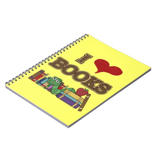 Ik houd van Boeken Notitieboek (Linkerzijde)