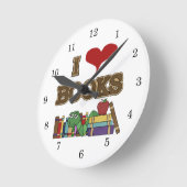 Ik houd van Boeken Ronde Klok (Hoek)