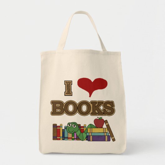 Ik houd van Boeken Tote Bag (Voorkant)