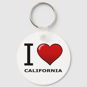 IK HOUD VAN CALIFORNIË SLEUTELHANGER
