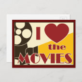 Ik houd van de Films Briefkaart (Voorkant / Achterkant)