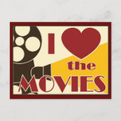 Ik houd van de Films Briefkaart (Voorkant)