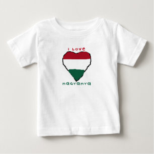 Ik houd van de T-shirt van het Baby Nagyanya