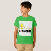 Ik houd van de T-shirts en de Giften van Eenden (Voorkant volledig)