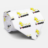 Ik houd van de T-shirts en de Giften van Eenden Stropdas (Opgerold)