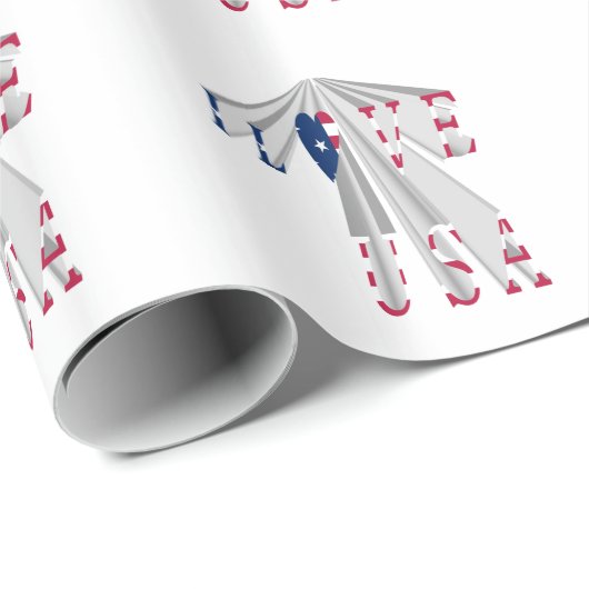 IK HOUD VAN DE VS CADEAUPAPIER (Rol Hoek)