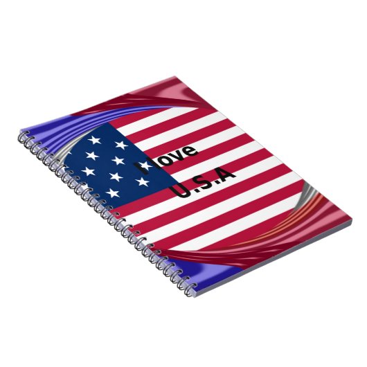 IK HOUD VAN DE VS NOTITIEBOEK (Rechterzijde)