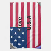 IK HOUD VAN DE VS THEEDOEK (Verticaal)