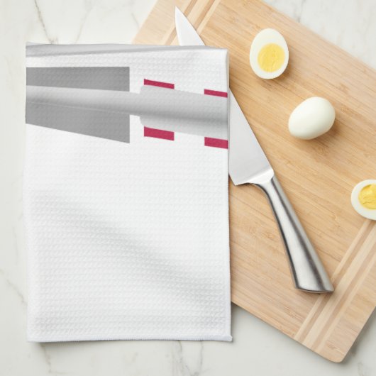 IK HOUD VAN DE VS THEEDOEK (Quarter Fold)