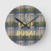 Ik houd van Doubai Ronde Klok (Voorkant)