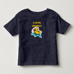 Ik houd van Eenden Kinder Shirts