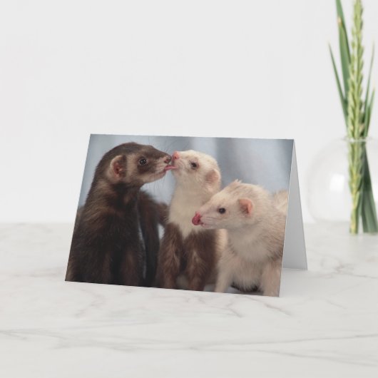 Ik houd van Fretten Kaart (Voorkant)