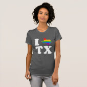 IK HOUD VAN GAY TEXAS - WITTE -.png T-shirt (Voorkant volledig)