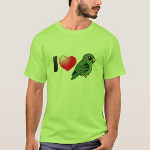 Ik houd van Groene Linnies T-shirt