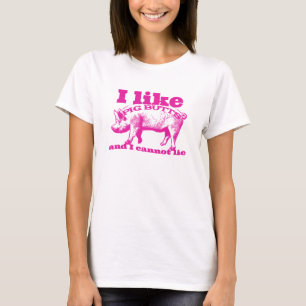 Ik houd van het Bacon van de Uiteinden van het T-shirt