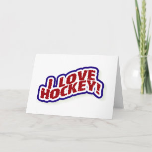 Ik houd van Hockey Kaart