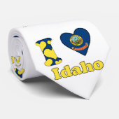 Ik houd van Idaho Stropdas (Opgerold)