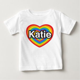 Ik houd van Katie. Ik houd van u Katie. Hart