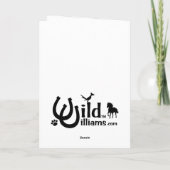 Ik houd van Kerstman Feestdagen Kaart (Achterkant)