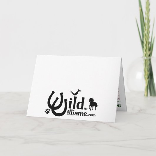 Ik houd van Kerstmis Feestdagen Kaart (Achterkant)