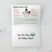 Ik houd van Kerstmis Feestdagen Kaart (Binnen)