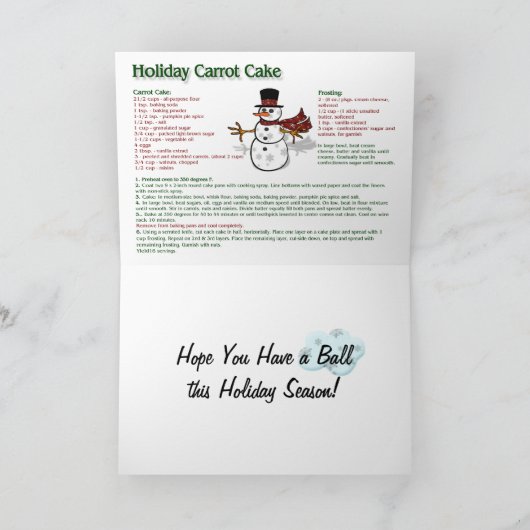 Ik houd van Kerstmis Feestdagen Kaart