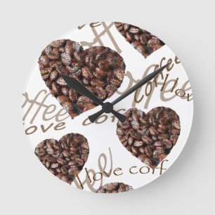 Ik houd van Koffie!! Ronde Klok
