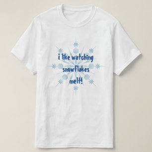Ik houd van lettend op de T-shirt van de Smelting