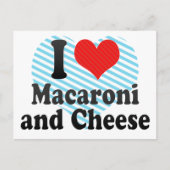 Ik houd van Macaroni+en Kaas Briefkaart (Voorkant)