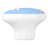 Ik houd van mijn beagle keramische knop (Zijkant)