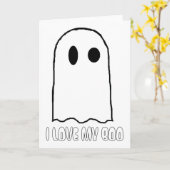 IK HOUD VAN MIJN BOE-GEROEP KAART (Gele Bloem)