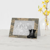 Ik houd van Mijn Camouflage van de Foto van de Kaart (Gele Bloem)