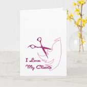 Ik houd van Mijn Cliënten Kaart (Gele Bloem)