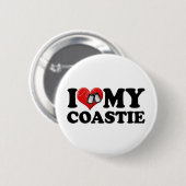 Ik houd van Mijn Coastie Ronde Button 5,7 Cm (Voorkant /achterkant)
