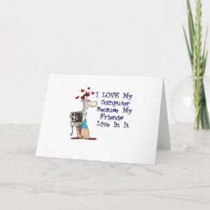 Ik houd van Mijn Computer Kaart