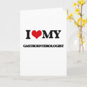 Ik houd van mijn Gastroenteroloog Kaart (Gele Bloem)