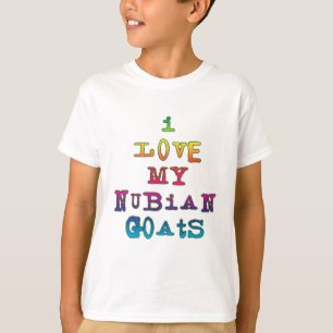 Ik houd van Mijn Geiten Nubian T-shirt