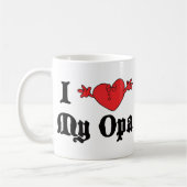 Ik houd van Mijn Gift Opa Koffiemok (Links)