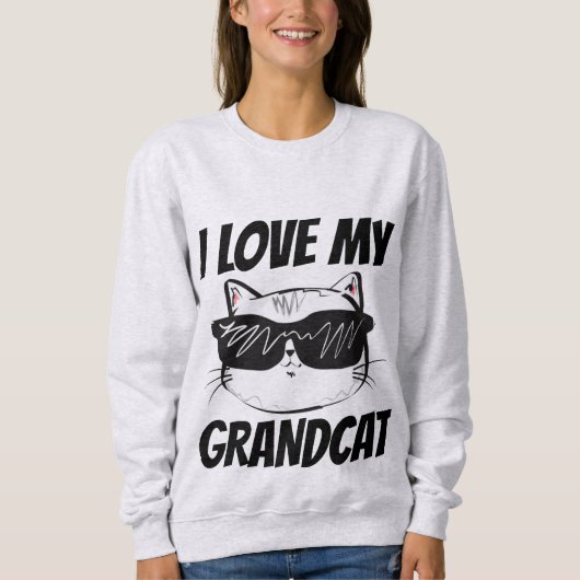 IK HOUD VAN MIJN GRANDCAT T-shirts (Voorkant)
