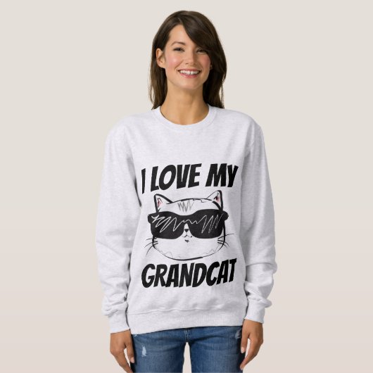 IK HOUD VAN MIJN GRANDCAT T-shirts (Voorkant volledig)