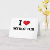 Ik houd van Mijn Hete Ton Kaart (Gele Bloem)