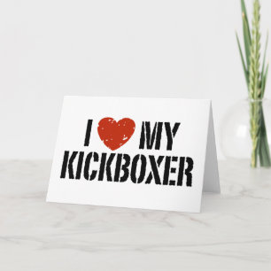 Ik houd van Mijn Kickboxer Kaart