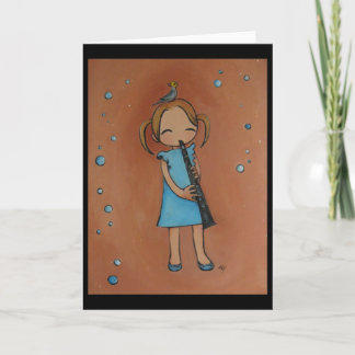 Ik houd van Mijn Klarinet Kaart